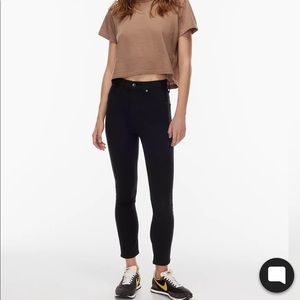 Denim Forum Lola High rise- black